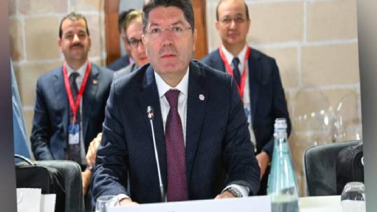 Adalet Bakanı Tunç: Gazze’de bir insanlık dramı yaşanmaktadır