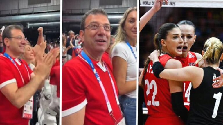 İmamoğlu’ndan Filenin Sultanları’na tebrik mesajı: Siz bizim gururumuzsunuz!
