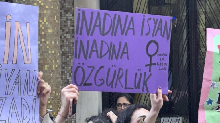 11. Yargı Paketi eylemi: Mücadelemizle kazandığımız hiçbir hakkın elimizden alınmasına izin vermeyeceğiz