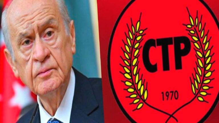 KKTC’ye “82’nci il” diyen Bahçeli’ye CTP’den sert tepki: Kıbrıs Türk halkının iradesine açık bir saldırı ve saygısızlık!