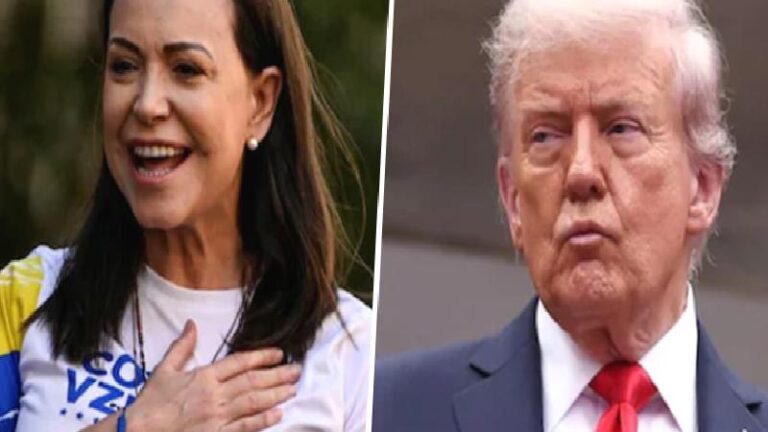 Nobel Barış Ödülü’nü alan Machado, ödülünü ABD Başkanı Trump’a ithaf etti