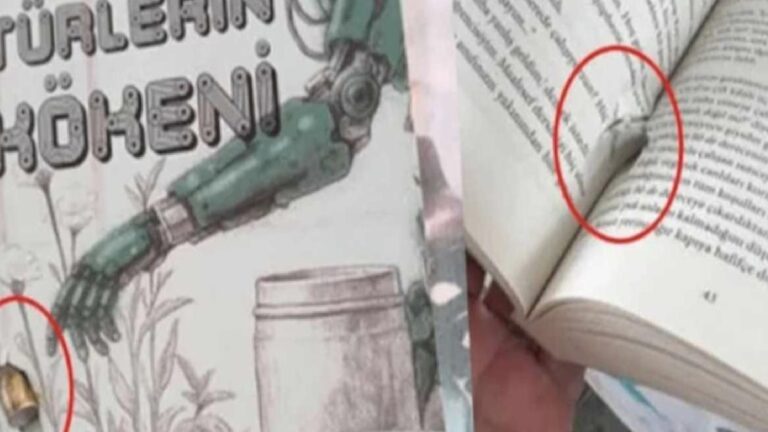 Yayınevine ‘mermili’ tehdit: Kitabın ‘evrim teorisi’ni konu aldığı düşünmesiyle yapıldığı iddia edildi