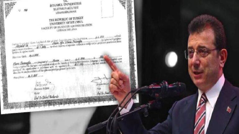 İstanbul Üniversitesi Rektörü’nden ‘İmamoğlu diploması’ açıklaması: Kararımız kesin, diplomayı iptal ettik; iş hâkimlik aşamasında, bu yıl içinde bitmesi bekleniyor