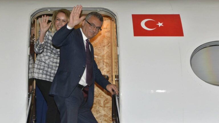KKTC Cumhurbaşkanı Erhürman, ilk resmi ziyareti için Ankara’da