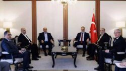 Dışişleri Bakanı Hakan Fidan Ankara’da Hamas heyeti ile görüştü