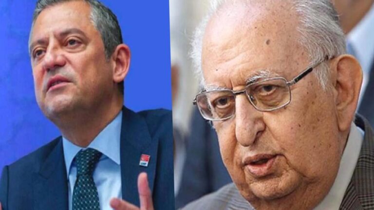 Özgür Özel’den hastanede tedavi gören Hüsamettin Cindoruk’a geçmiş olsun dileği