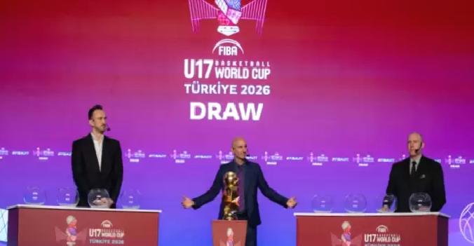 17 Yaş Altı Basketbol Dünya Kupası’nın kura çekimi yapıldı! İşte milli takımın rakipleri…
