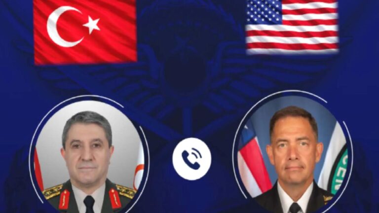 Genelkurmay Başkanı Orgeneral Bayraktaroğlu, ABD Merkez Kuvvetler Komutanı Oramiral Cooper ile görüştü