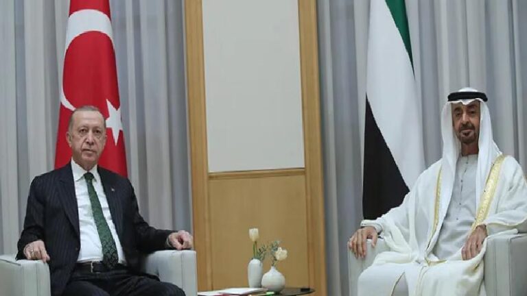 Cumhurbaşkanı Erdoğan, Birleşik Arap Emirlikleri Devlet Başkanı Al Nahyan ile telefonda görüştü