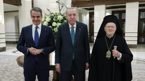 Erdoğan ile Miçotakis arasında hediye diyaloğu; Bartholomeos: Aynısından ben de istiyorum