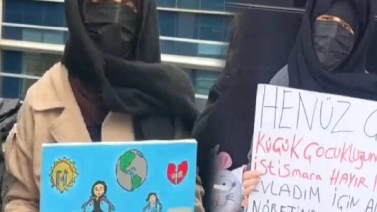 Kızını istismar ettiği idda edilen Kuran’a Hizmet Vakfı yöneticisi, delillere rağmen tutuklanmadı; annenin “adalet nöbeti” sürüyor