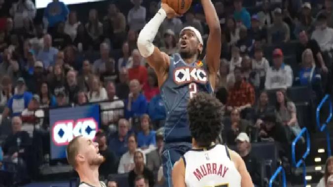 NBA’de Thunder, sahasında Nuggets’ı devirdi