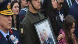 Şehit Hava Pilot Binbaşı Bolat, son yolculuğuna uğurlandı