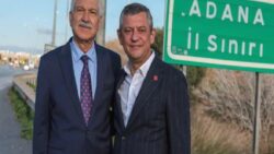 Zeydan Karalar, CHP Genel Başkanı Özgür Özel‘i Adana il sınırında karşıladı