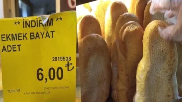 Ankara’da “bayat ekmek” kuyruğu: 6 liraya satılıyor!