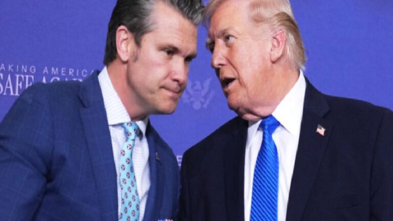 Trump, Hegseth’i övdü: “İran için sesi ilk yükselten sendin”