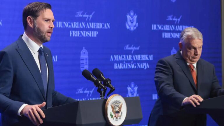 ABD Başkan Yardımcısı Vance’ten, Orban’a seçimden 5 gün önce ziyaret: AB’yi seçimlere müdahale etmekle suçladı