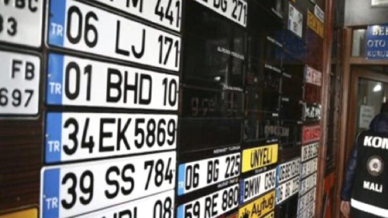 Araç plaka basım süreçlerinde yeni düzenleme