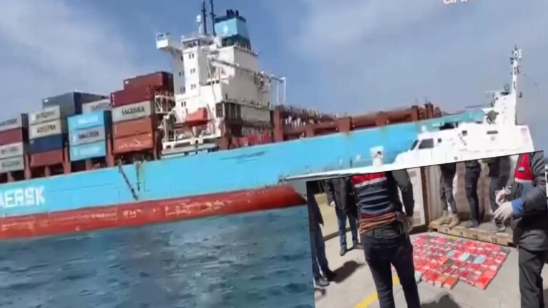 Panama bandıralı gemiye kokain baskını: Piyasa değeri 500 milyon TL!