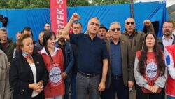 BİRTEK-SEN Genel Başkanı Türkmen tahliye sonrası direniş çadırında: Baskıların amacı işçilerin gözünü korkutmak
