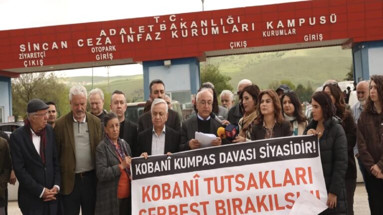 DEM Parti, Kobani Davası kararlarının ikinci yılında Sincan’da: “Sürecin baş aktörü Öcalan’ın koşulları düzeltilsin” çağrısı