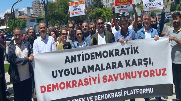 Diyarbakır’da STK’lardan CHP Genel Merkezi’nin polis zoruyla tahliye edilmesine tepki: Faşist uygulamalara sessiz kalmayacağız