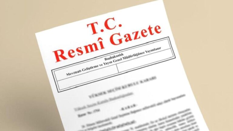 Resmi Gazete’de bugün (16.05.2026)