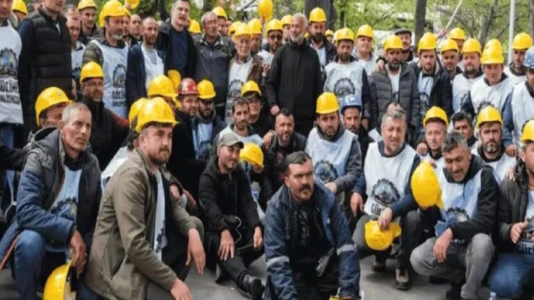Doruk Maden işçilerinin Beypazarı’nda eylemine katılan bir madenci çocuğu: Her yaz babamın hakkını aramaktan sıkıldım