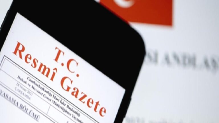 Resmi Gazete’de bugün (07.06.2026)