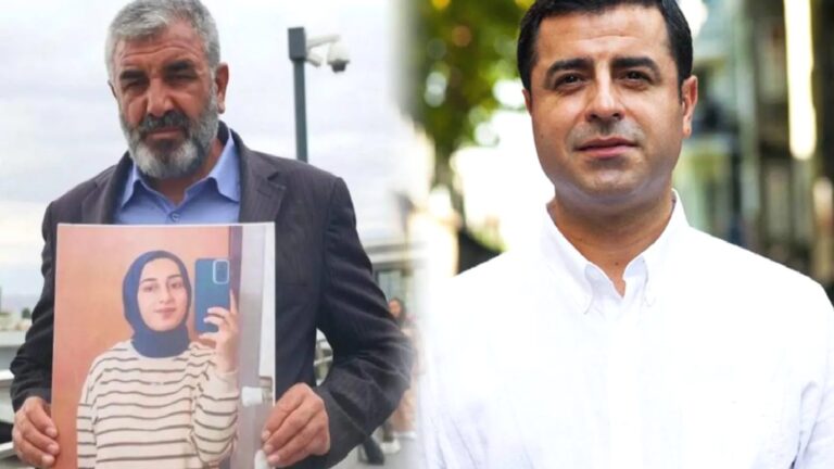 Selahattin Demirtaş, Rojin Kabaiş’in ailesiyle görüştü: Kimse bu dosyayı kapatamaz, eğer bir DNA tespit edilmişse kimse intihar diyemez