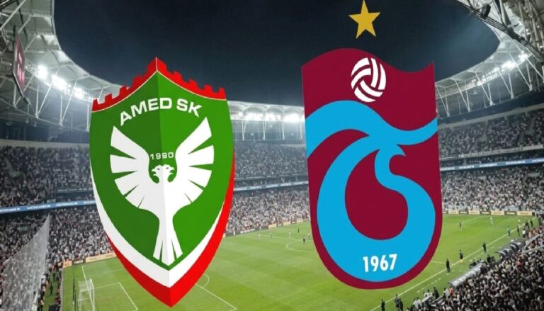 Amedspor – Trabzonspor maçı ne zaman, saat kaçta, hangi kanalda? (İlk 11’ler)