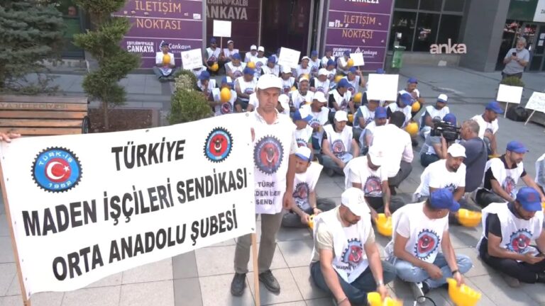 Doruk Madencilik işçilerinin alacağı ödenmedi; “Bu hafta ses çıkmazsa açlık grevine başlayacağız!”