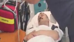 Gazilere polis müdahalesi sonucunda fenalaşan İyi Partili Türkoğlu hastaneye kaldırıldı