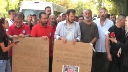 Madenciler, Enerji Bakanlığı önünde eylemde: Bir tane ‘itibarı kıymetli’ adam yargılanmıyor; onlar kâr edecek, biz öleceğiz