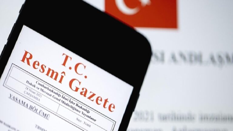 Resmi Gazete’de bugün (01.08.2026)