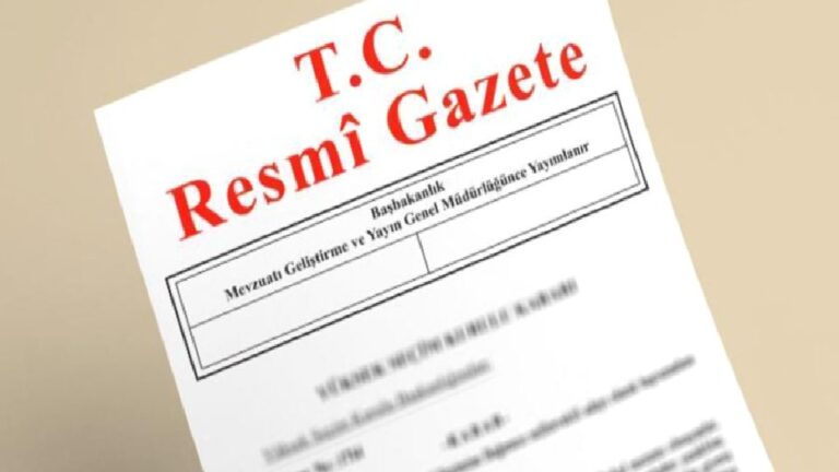 Resmi Gazete’de bugün (04.08.2026)