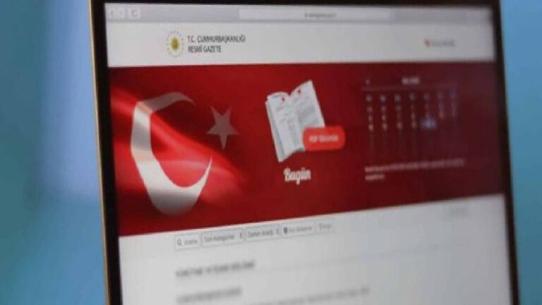 Resmi Gazete’de bugün (29.08.2026)
