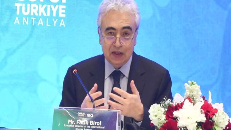 UEA Başkanı Birol: Antalya’da yüzde 35 elektrik hedefi gerçekleşirse yıllarca “Antalya Kararı” olarak anılacak