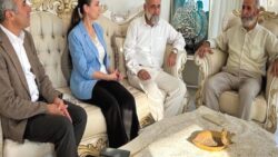 DEM Parti Eş Genel Başkanı Tülay Hatimoğulları Hatay’da Alevi kanaat önderleriyle görüştü