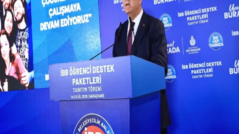 İBB’den 8,7 milyar liralık eğitim desteği paketini açıklaması: 21 Eylül-17 Ekim tarihleri arasında öğrencilerimiz ilk aylık abonmanlarını 1 liraya alabilecek