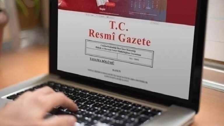 Resmi Gazete’de bugün (08.09.2026)
