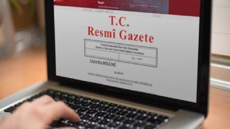 Resmi Gazete’de bugün (13.09.2026)