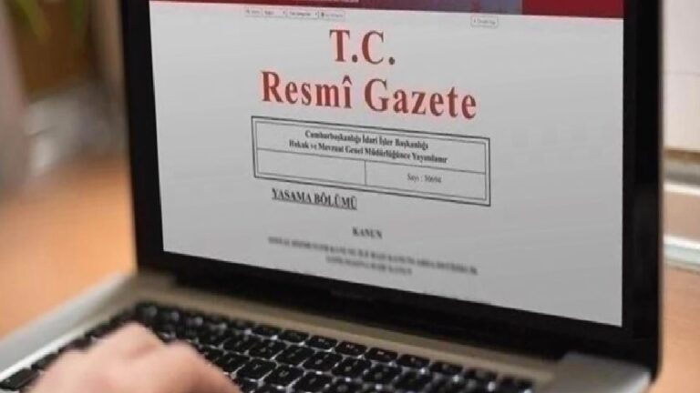 Resmi Gazete’de bugün (16.09.2026)