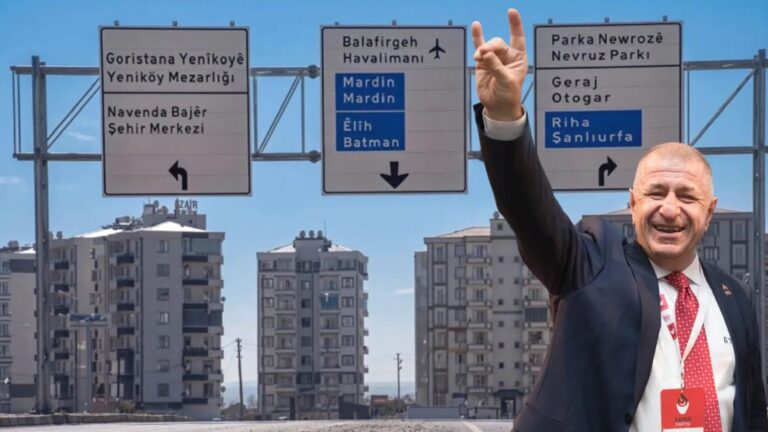 Ümit Özdağ, “Bölücü örgütle aynı politik çizgiyi takip ediyorlar” dedi, Diyarbakır’daki Türkçe – Kürtçe tabelalar hakkında suç duyurusunda bulundu
