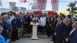 Yeni Parti Şanlıurfa İl Başkanlığı’nda konuşan Mahmut Tanal: İlk seçimde burada balkon konuşması yapacağız